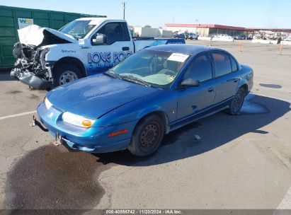 2001 SATURN SL2 Blue  Gasoline 1G8ZK52731Z293103 photo #3