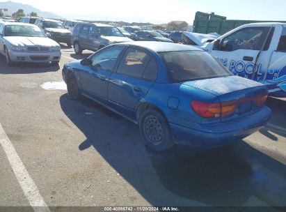 2001 SATURN SL2 Blue  Gasoline 1G8ZK52731Z293103 photo #4