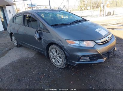 2012 HONDA INSIGHT EX Gray  Hybrid JHMZE2H7XCS000925 photo #1