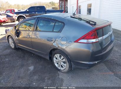 2012 HONDA INSIGHT EX Gray  Hybrid JHMZE2H7XCS000925 photo #4