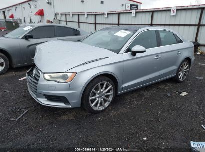 2015 AUDI A3 2.0T PREMIUM Silver  Flexible Fuel WAUBFGFF4F1039315 photo #3