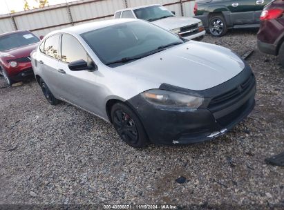 2013 DODGE DART SE Silver  Gasoline 1C3CDFAA0DD285250 photo #1