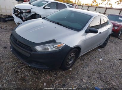 2013 DODGE DART SE Silver  Gasoline 1C3CDFAA0DD285250 photo #3