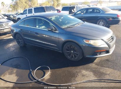 2010 VOLKSWAGEN CC SPORT Gray  Gasoline WVWMP7AN9AE549328 photo #1