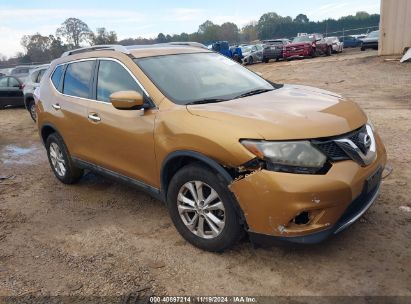 2015 NISSAN ROGUE SV Gold  Gasoline 5N1AT2MV2FC787243 photo #1