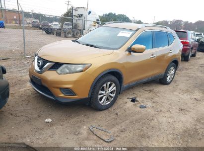 2015 NISSAN ROGUE SV Gold  Gasoline 5N1AT2MV2FC787243 photo #3