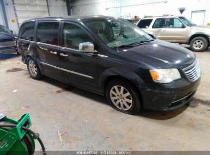 2012 CHRYSLER TOWN & COUNTRY TOURING-L Dark Blue  Flexible Fuel 2C4RC1CG6CR370067 photo #1