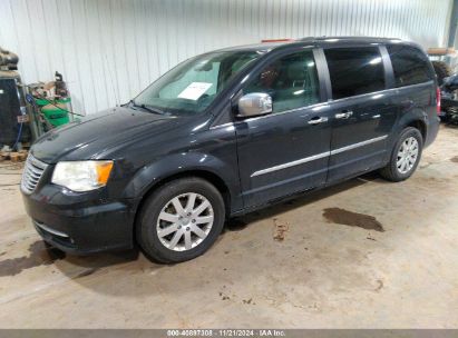 2012 CHRYSLER TOWN & COUNTRY TOURING-L Dark Blue  Flexible Fuel 2C4RC1CG6CR370067 photo #3