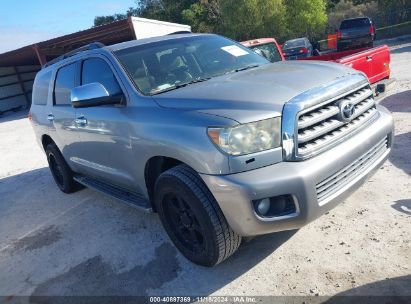 2011 TOYOTA SEQUOIA LIMITED 5.7L V8 Gray  Gasoline 5TDKY5G16BS035106 photo #1