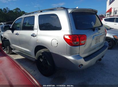 2011 TOYOTA SEQUOIA LIMITED 5.7L V8 Gray  Gasoline 5TDKY5G16BS035106 photo #4