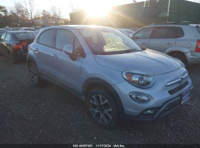 2016 FIAT 500X TREKKING Silver  Gasoline ZFBCFYCT7GP363478 photo #1