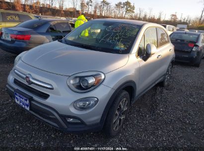 2016 FIAT 500X TREKKING Silver  Gasoline ZFBCFYCT7GP363478 photo #3