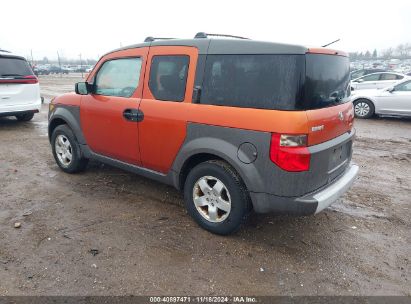 2004 HONDA ELEMENT EX Orange  Gasoline 5J6YH28644L015387 photo #4