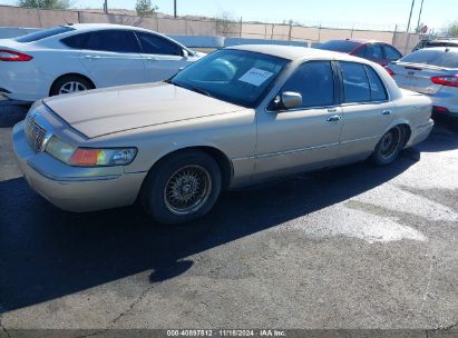 1998 MERCURY GRAND MARQUIS Gold  Gasoline 2MEFM75W1WX692671 photo #3