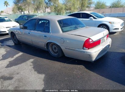 1998 MERCURY GRAND MARQUIS Gold  Gasoline 2MEFM75W1WX692671 photo #4