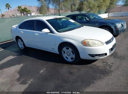 2006 CHEVROLET IMPALA SS White  Gasoline 2G1WD58C769329778 photo #1