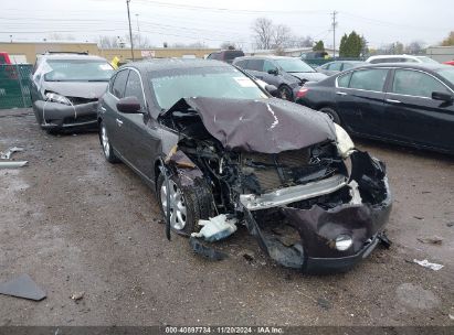 2010 INFINITI EX35 JOURNEY Burgundy  Gasoline JN1AJ0HR3AM753555 photo #1