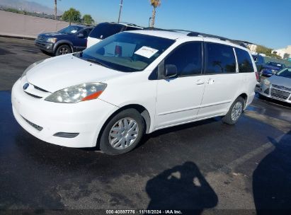 2009 TOYOTA SIENNA LE White  Gasoline 5TDZK23C49S233229 photo #3