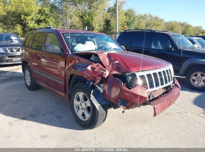 2009 JEEP GRAND CHEROKEE LAREDO Maroon  Gasoline 1J8GS48K59C516333 photo #1