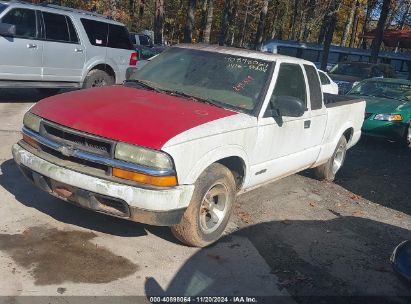 2002 CHEVROLET S-10 LS Yellow  Gasoline 1GCCS19W128245379 photo #3