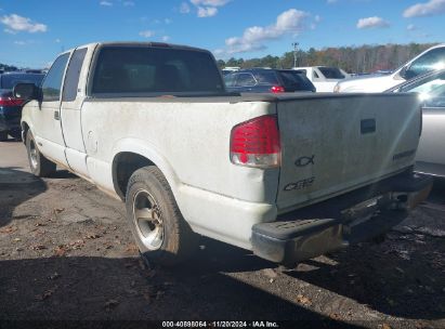 2002 CHEVROLET S-10 LS Yellow  Gasoline 1GCCS19W128245379 photo #4