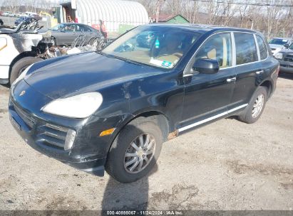 2008 PORSCHE CAYENNE Black  Gasoline WP1AA29P08LA25938 photo #3