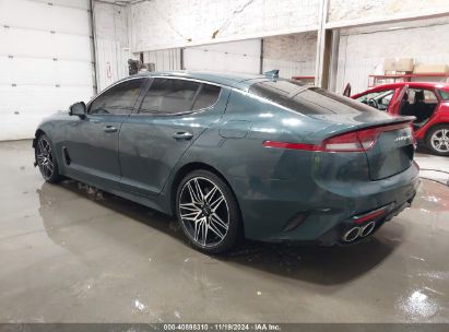 2022 KIA STINGER GT2 Blue  gas KNAE55LCXN6103499 photo #4