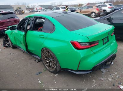 2024 BMW M3 CS Green  Gasoline WBS63AY08RFR59449 photo #4