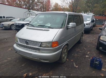 2003 VOLKSWAGEN EUROVAN MV Silver  Gasoline WV2MB47073H002585 photo #3