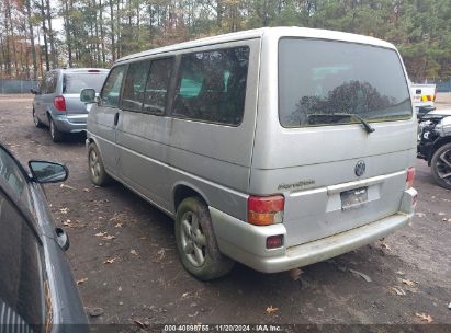 2003 VOLKSWAGEN EUROVAN MV Silver  Gasoline WV2MB47073H002585 photo #4