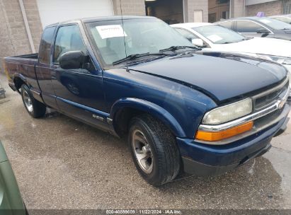 2003 CHEVROLET S-10 LS Blue  Gasoline 1GCCS19X438231177 photo #1