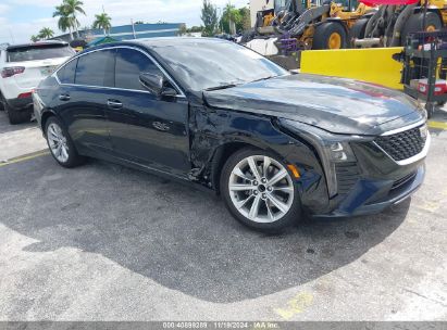 2025 CADILLAC CT5 PREMIUM LUXURY Black  Gasoline 1G6DN5RK3S0108610 photo #1