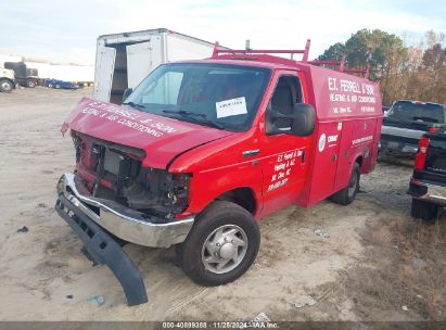 2014 FORD E-350 CUTAWAY Red  Gasoline 1FDWE3FL0EDA40797 photo #3