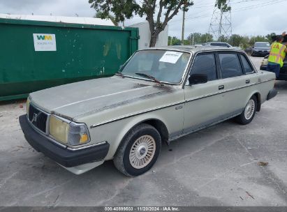 1989 VOLVO 244 DL/GL Gold  Gasoline YV1AX8840K1336955 photo #3