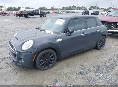 2015 MINI HARDTOP COOPER S Gray  Gasoline WMWXU3C56F2B59226 photo #3