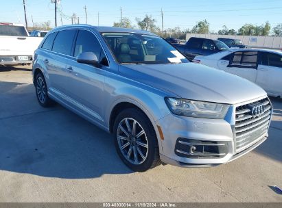 2017 AUDI Q7 3.0T PREMIUM Silver  Gasoline WA1VAAF76HD000841 photo #1