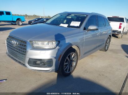 2017 AUDI Q7 3.0T PREMIUM Silver  Gasoline WA1VAAF76HD000841 photo #3