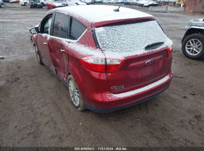 2015 FORD C-MAX ENERGI SEL Red  Hybrid 1FADP5CU7FL101896 photo #4