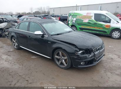 2011 AUDI S4 3.0 PREMIUM PLUS Black  Gasoline WAUMGAFLXBA050239 photo #1