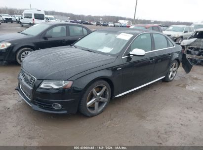 2011 AUDI S4 3.0 PREMIUM PLUS Black  Gasoline WAUMGAFLXBA050239 photo #3