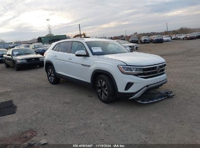 2020 VOLKSWAGEN ATLAS CROSS SPORT 2.0T SE White  Gasoline 1V24C2CA1LC207412 photo #1