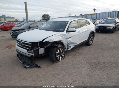 2020 VOLKSWAGEN ATLAS CROSS SPORT 2.0T SE White  Gasoline 1V24C2CA1LC207412 photo #3