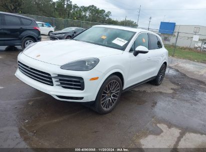 2021 PORSCHE CAYENNE White  Gasoline WP1AA2AY9MDA04806 photo #3