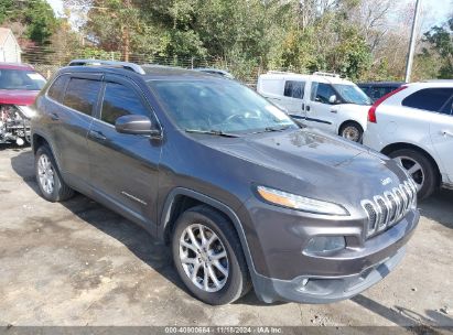 2014 JEEP CHEROKEE LATITUDE Gray  Flexible Fuel 1C4PJLCS7EW319622 photo #1