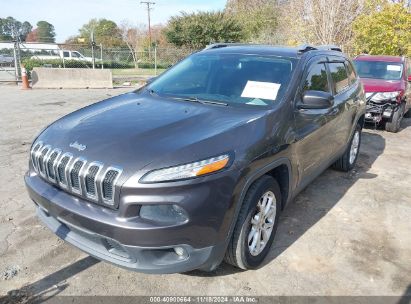 2014 JEEP CHEROKEE LATITUDE Gray  Flexible Fuel 1C4PJLCS7EW319622 photo #3