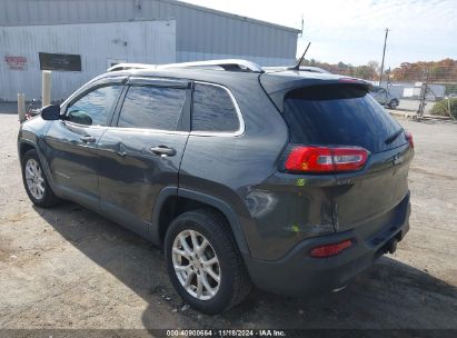 2014 JEEP CHEROKEE LATITUDE Gray  Flexible Fuel 1C4PJLCS7EW319622 photo #4