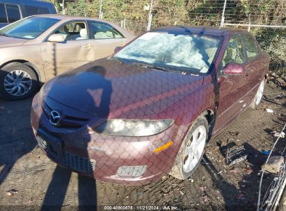 2008 MAZDA MAZDA6 I SPORT VE Red  Gasoline 1YVHP80C085M13021 photo #3