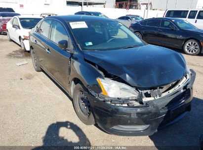 2015 NISSAN SENTRA FE+ S/S/SL/SR/SV Black  Gasoline 3N1AB7AP4FY245775 photo #1