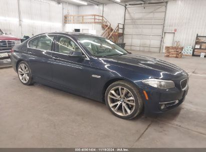 2015 BMW 535I XDRIVE Blue  Gasoline WBA5B3C51FD545809 photo #1