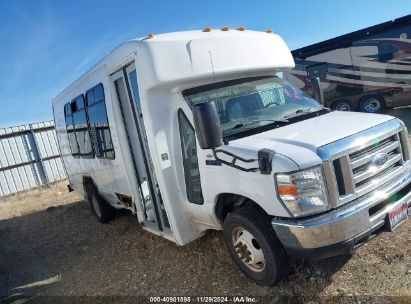 2013 FORD E-350 CUTAWAY White  Gasoline 1FDEE3FS0DDB00143 photo #1